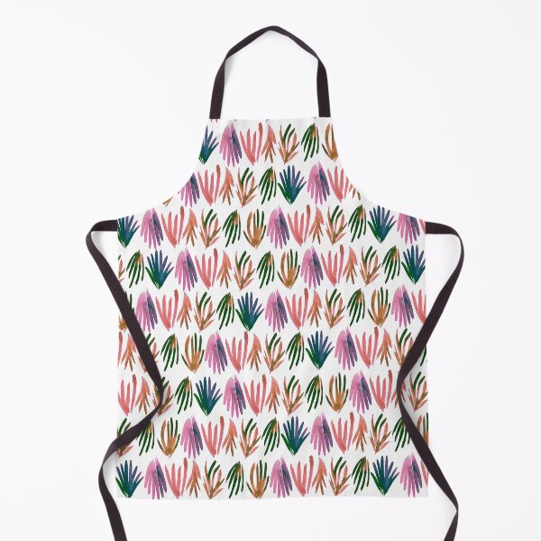 Item preview, Festival of Colours: Lively Green, Orange, Pink & Yellow Protea Leaves Pattern – Vibrant Botanical Array for Dynamic Interiors & Fashion designed and sold by Jay Dee Dearness.