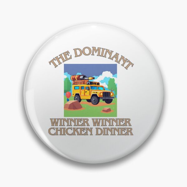 Item preview, The dominant winner winner chicken dinner 3 designed and sold by LorenzoArtZa.