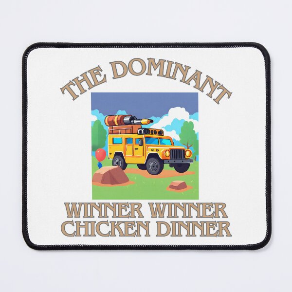 Item preview, The dominant winner winner chicken dinner 3 designed and sold by LorenzoArtZa.
