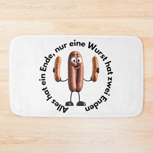 Item preview, Everything has an end, only a sausage has two ends for Germany designed and sold by Visual Arts Sławomir Grzanek.