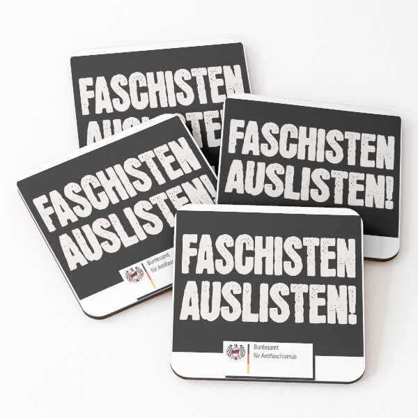 Item preview, Delist fascists! - Buntesamt for Antifascism designed and sold by Dunkelflaute.