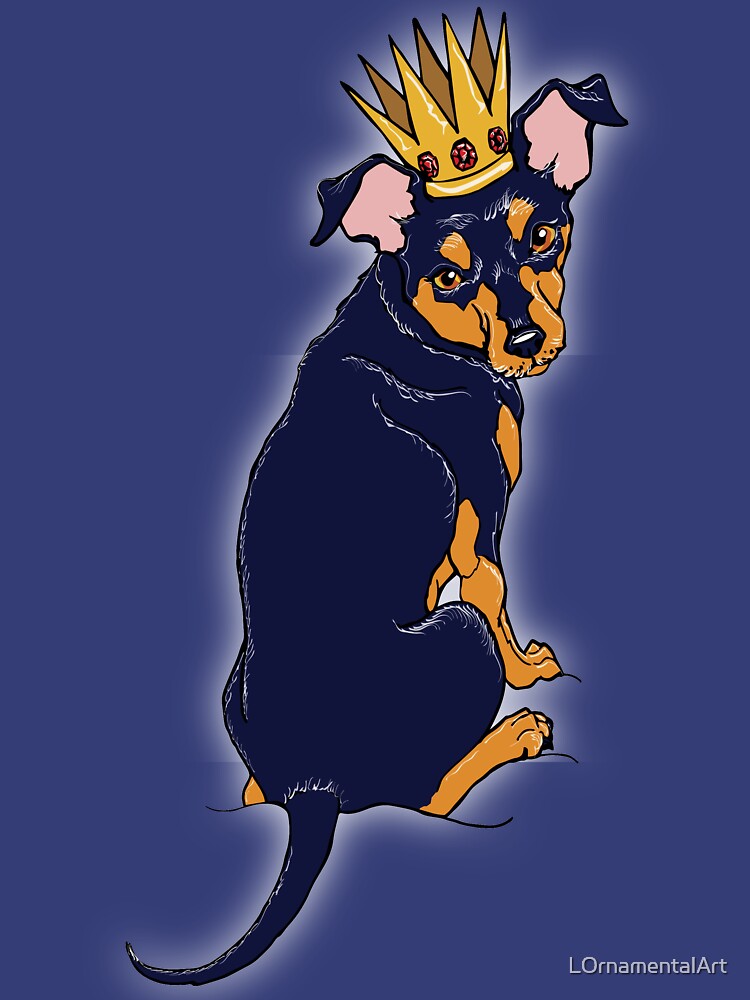 Miniature Pinscher King Pin Min Pin T Shirt For Sale By
