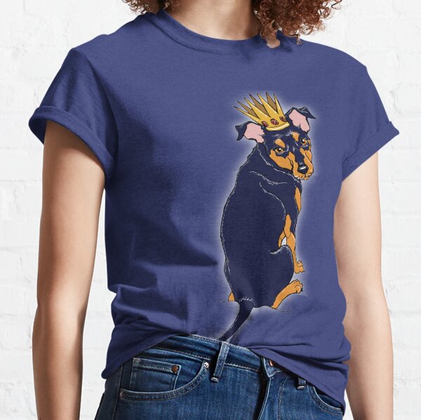 Miniature Pinscher KING PIN min pin Classic T-Shirt