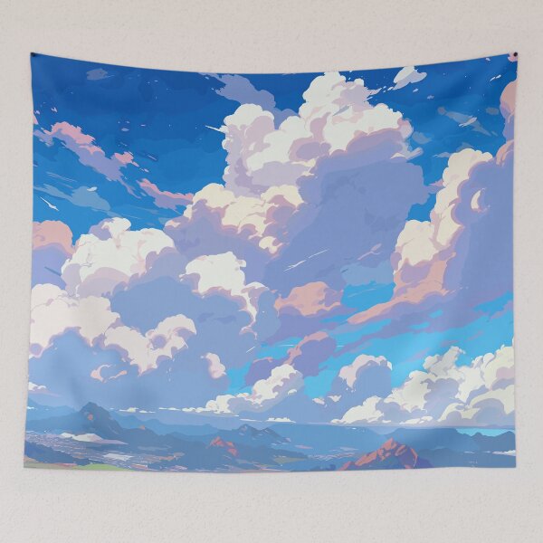 Item preview, Anime Clouds designed and sold by Vector Scout Lab.