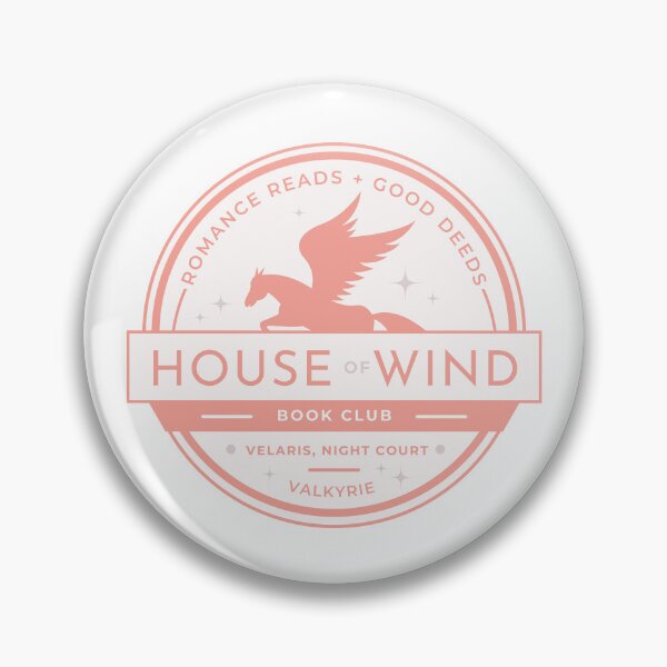 Item preview, House of Wind Bookclub ACOSF Sticker ACOTAR Merch designed and sold by pinespice.