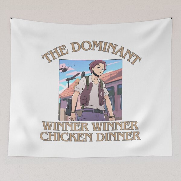 Item preview, The dominant winner winner chicken dinner 6 designed and sold by LorenzoArtZa.