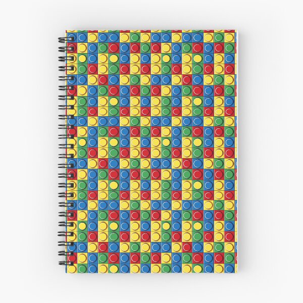 Item preview, Patrón de ladrillos de juguete vibrante: diseño de bloques de construcción coloridos para creaciones divertidas designed and sold by abartisanstudio.