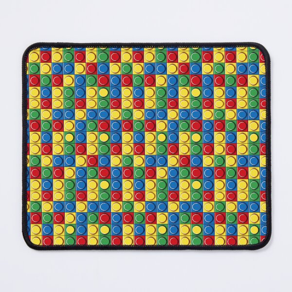Item preview, Vibrant Toy Bricks Pattern - Colorful Building Blocks Design for Playful Creations designed and sold by abartisanstudio.