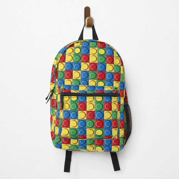 Item preview, Vibrant Toy Bricks Pattern - Colorful Building Blocks Design for Playful Creations designed and sold by abartisanstudio.