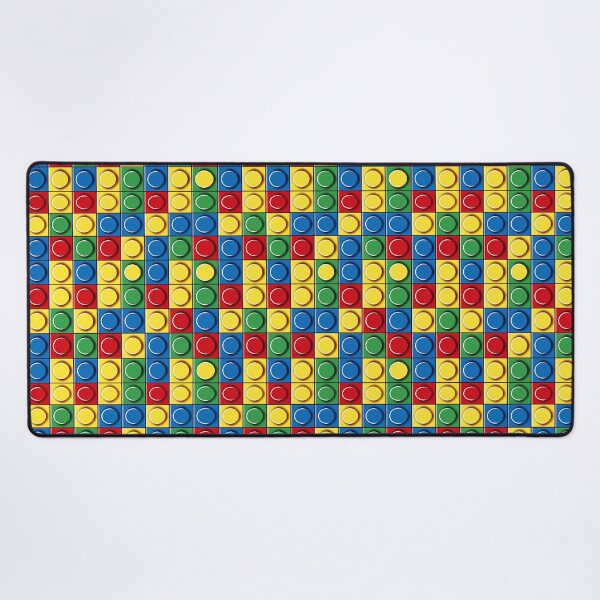 Item preview, Vibrant Toy Bricks Pattern - Colorful Building Blocks Design for Playful Creations designed and sold by abartisanstudio.