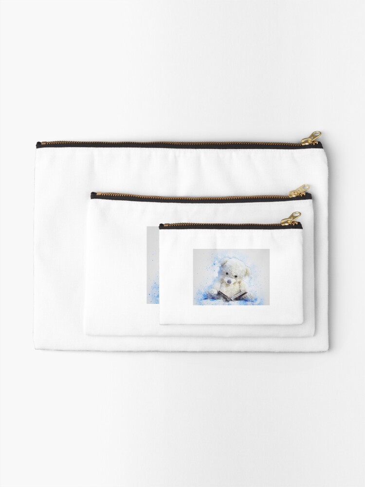 Thumbnail 2 of 4, Zipper Pouch, Teddy designed and sold by Prometheus2000.
