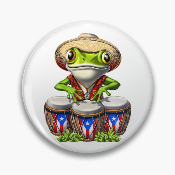 Item preview, Coqui Puerto Rico Frog designed and sold by underheaven.