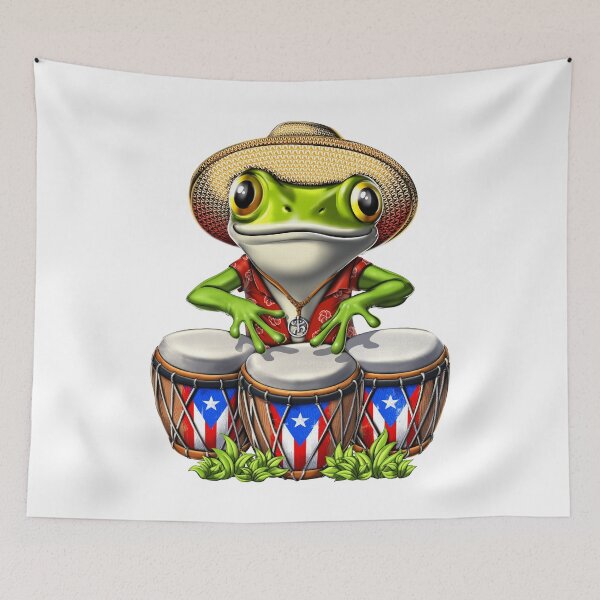 Item preview, Coqui Puerto Rico Frog designed and sold by underheaven.