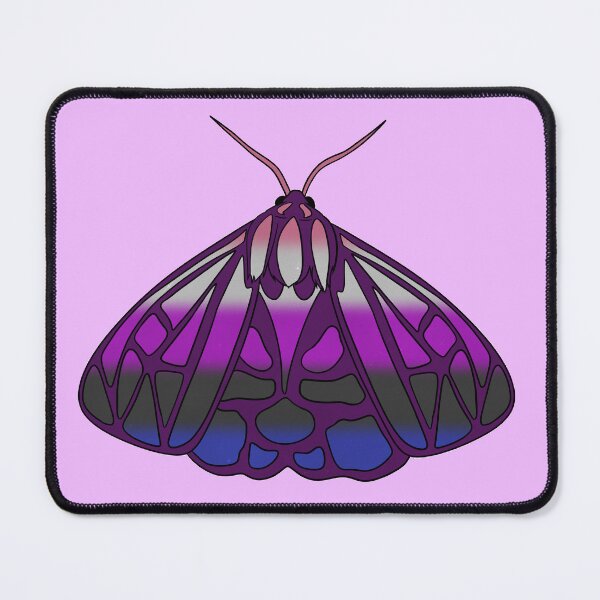 Item preview, Genderfluid Moth designed and sold by Jasper O'Sullivan.