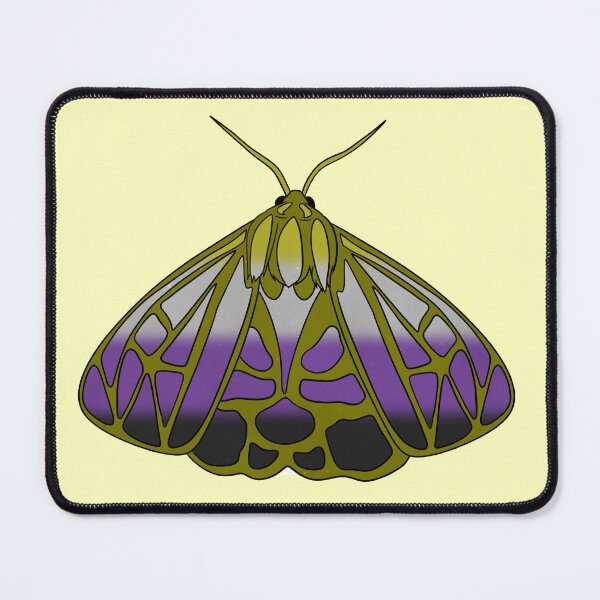 Item preview, Non binary Moth designed and sold by Jasper O'Sullivan.