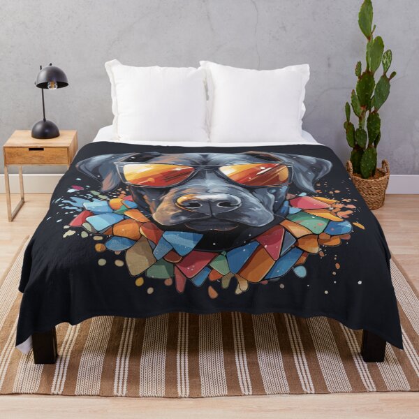 Item preview, Kobe's Cool Vibes: Trendy Dog in Sunglasses designed and sold by URBN. WILD.
