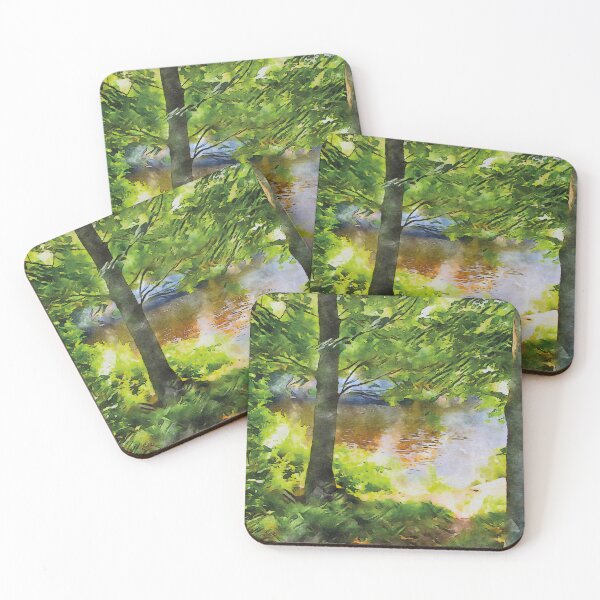 Item preview, A peaceful retreat amidst green forests (full screen) designed and sold by Ink-Kreativ.
