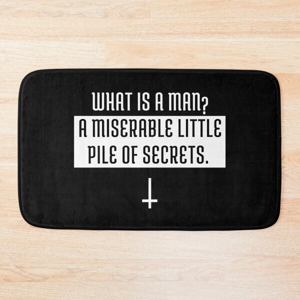 Item preview, What is a man? a miserable little pile of secrets designed and sold by Japatonic Shop.