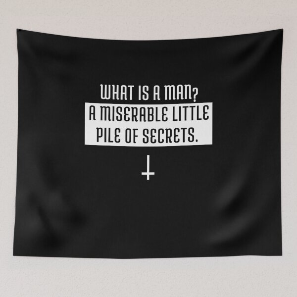 Item preview, What is a man? a miserable little pile of secrets designed and sold by Japatonic Shop.