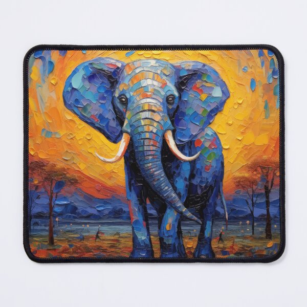 Item preview, Elephant Africa savanna designed and sold by ArtHouseNiklas.