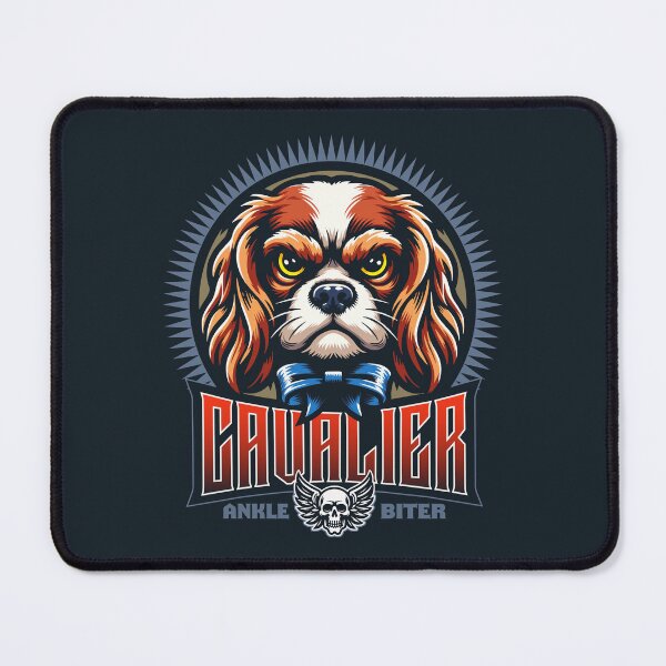 Item preview, Angry Cavalier. CKCS designed and sold by GarmentMonkeyCo.