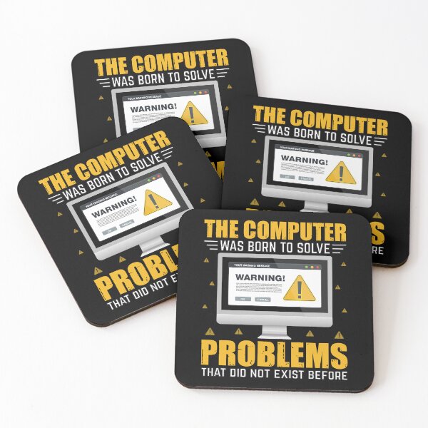 Item preview, Computer Problems Irony Design designed and sold by RuyaFab.