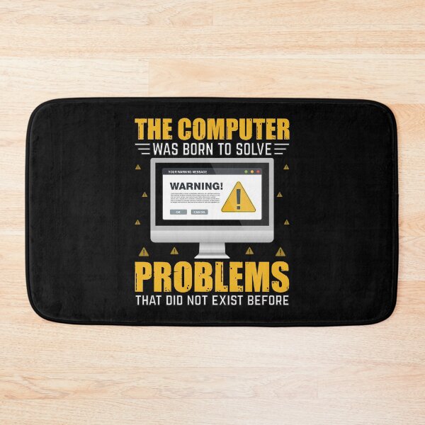 Item preview, Computer Problems Irony Design designed and sold by RuyaFab.