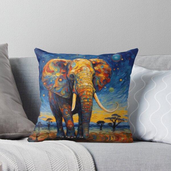 Item preview, Elephant Africa savanna designed and sold by ArtHouseNiklas.