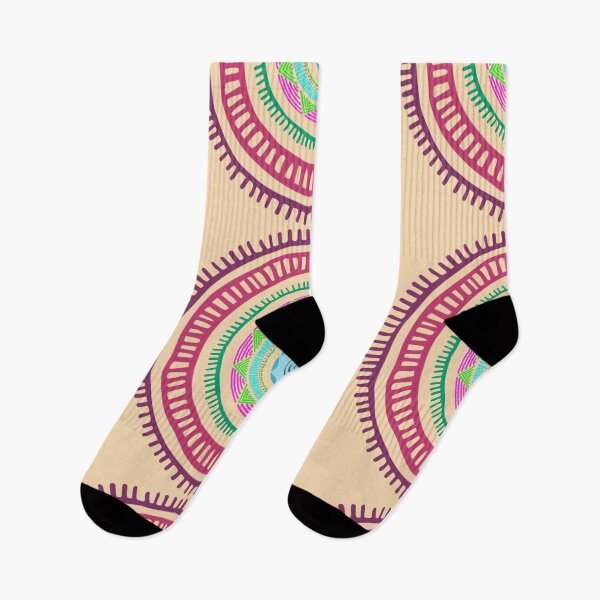 Item preview, Vibrant Mandala Fusion - Contemporary Tribal Art designed and sold by Detoxopia.