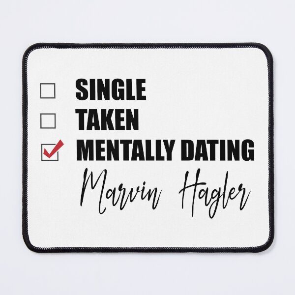 Item preview, Mentally Dating Marvin Hagler designed and sold by Bend-The-Trendd.