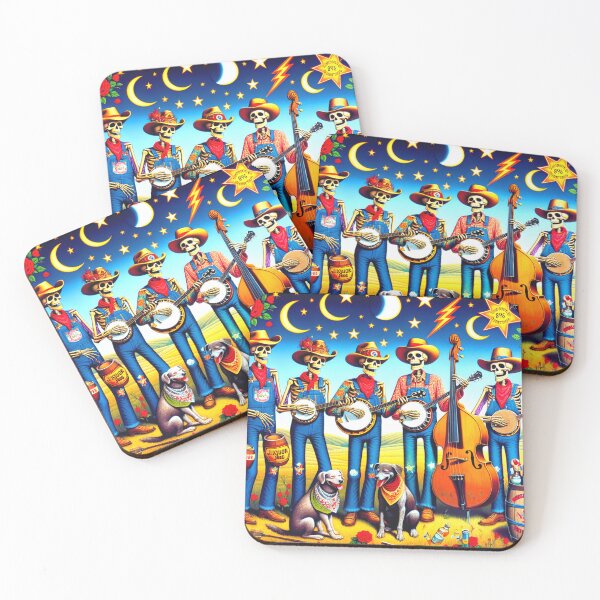 Item preview, Country Dead Skeleton Cover Band and Their Dogs  designed and sold by HippieFarms11.
