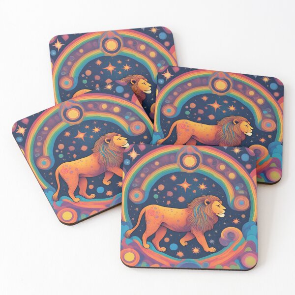Item preview, Leo, Zodiac Colorful Art designed and sold by ZodiBlend.