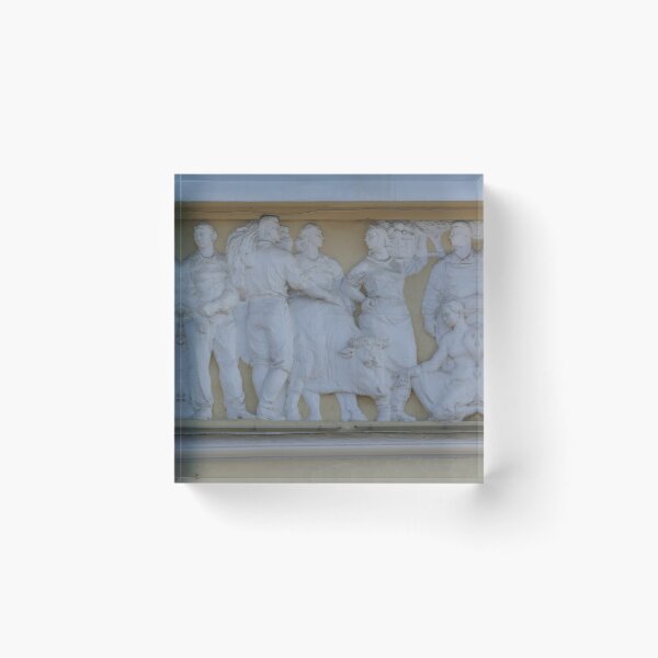 Item preview, Soviet neoclassicism Allegorical bas-relief fertility designed and sold by mrivserg.