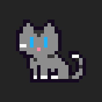 Artwork thumbnail, Gray Cat by Flickingjane