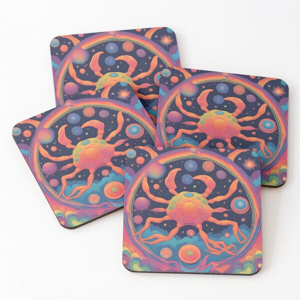 Item preview, Cancer, Zodiac Colorful Art designed and sold by ZodiBlend.