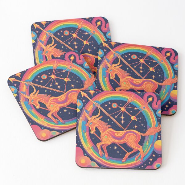 Item preview, Sagittarius, Zodiac Colorful Art designed and sold by ZodiBlend.