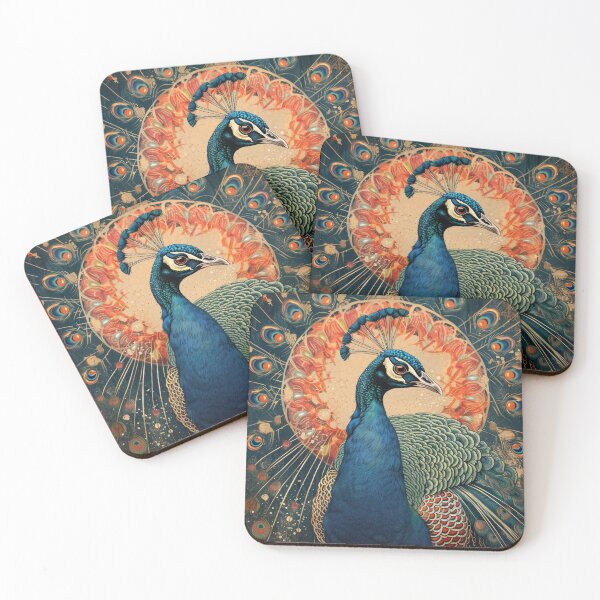 Item preview, peacock designed and sold by ArtHouseNiklas.