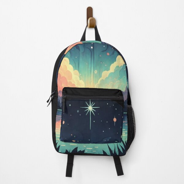 Item preview, Beautiful landscape of night sky and lake designed and sold by SaNNty.