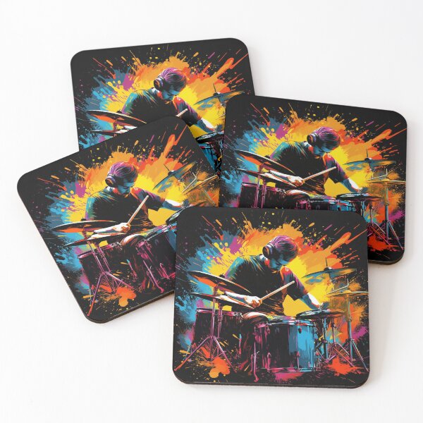 Item preview, Drummer Colorful Artwork II designed and sold by Divine Ease.
