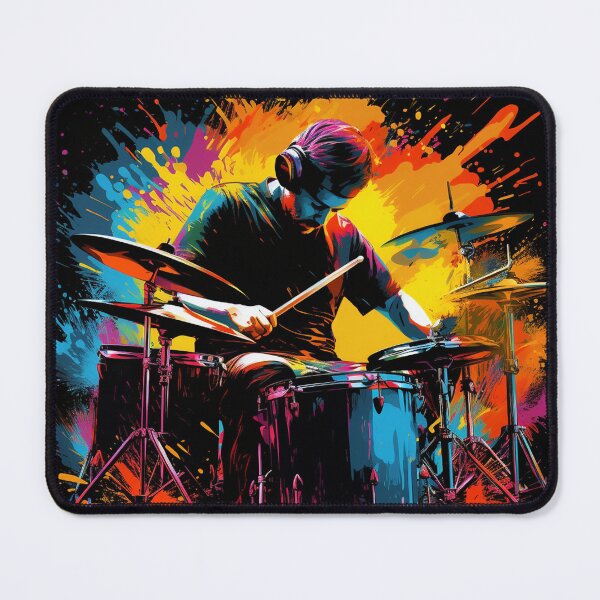Item preview, Drummer Colorful Artwork II designed and sold by Divine Ease.