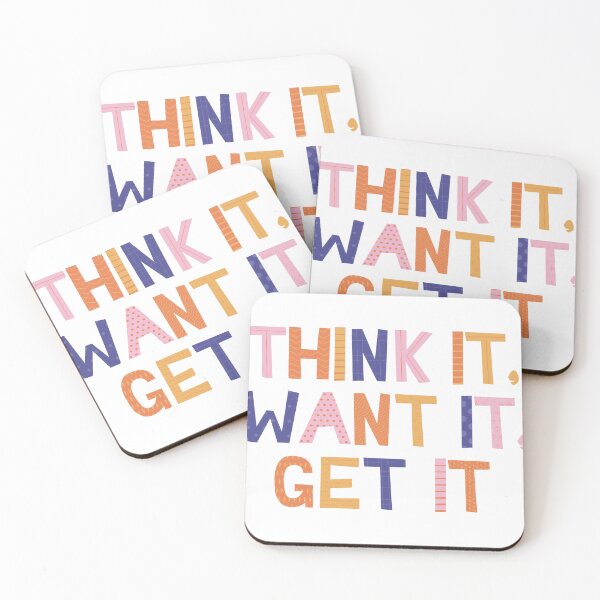 Item preview, Think It, Want It, Get It designed and sold by Lukars77.