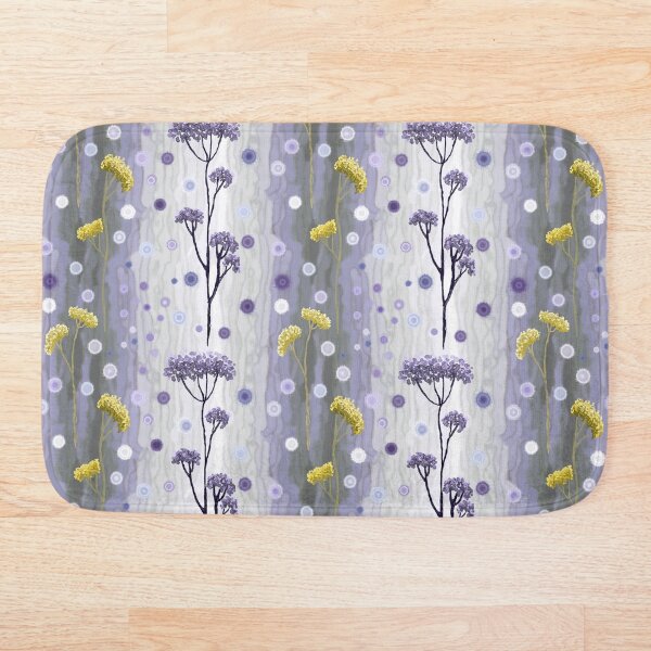 Item preview, Lilac yellow summer floral print.. designed and sold by UVI-CA.