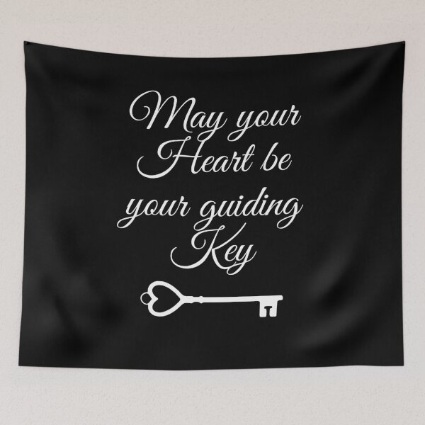 Item preview, May your heart be your guiding key designed and sold by Japatonic Shop.