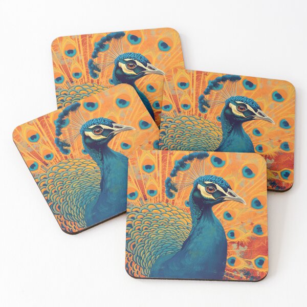 Item preview, peacock designed and sold by ArtHouseNiklas.