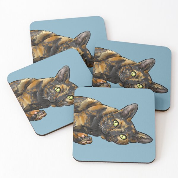 Item preview, Cute Tortoiseshell Cat designed and sold by shirinsart.