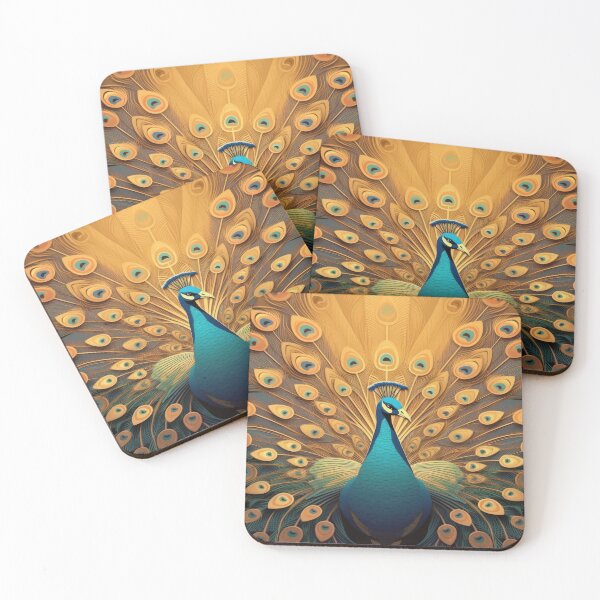 Item preview, peacock designed and sold by ArtHouseNiklas.