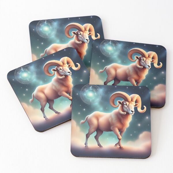Item preview, Aries, Zodiac Dreamy Universe designed and sold by ZodiBlend.