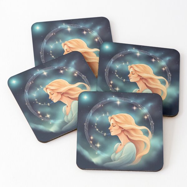 Item preview, Virgo, Zodiac Dreamy Universe designed and sold by ZodiBlend.
