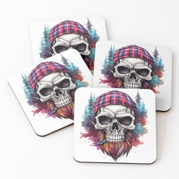 Item preview, Lumberjack Skull designed and sold by Divine Ease.