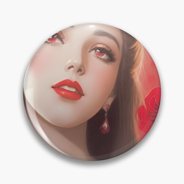 Item preview, Woman's Day - AI Lady in love and roses designed and sold by lusiakotowska.